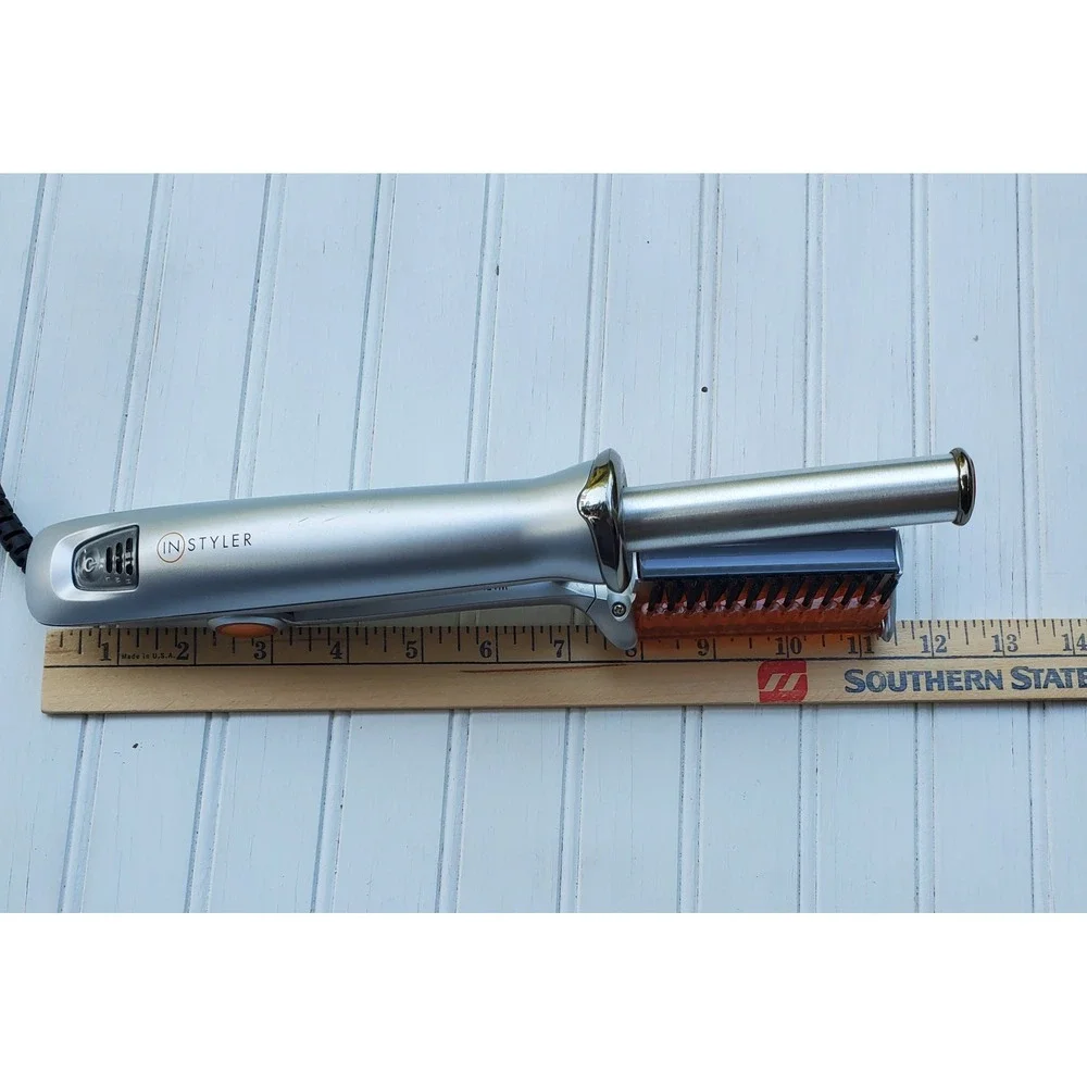InStyler The Rotating Iron Hair Styling Tool Silver Model IS1001.1-19